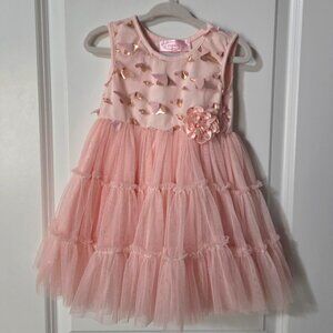 Baby Girl Butterfly Tulle Dress, size 18 month